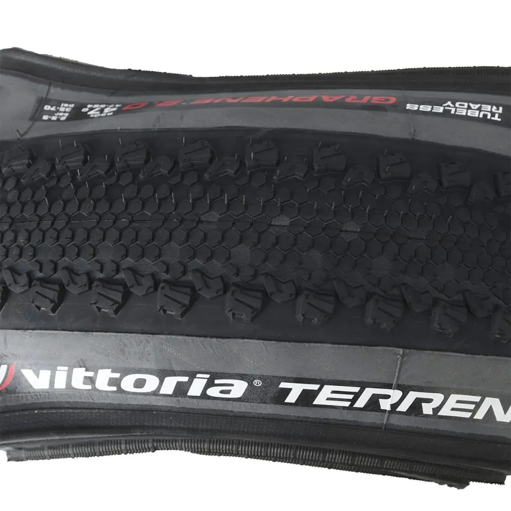 VITTORIA TERRENO DRY GRAVEL ENDURANCE Graphene G2.0 650x47c Tubeless Ready pneumatika Grey
