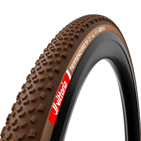 VITTORIA TERRENO PRO T60 Mixed Gravel Race 700x45c Tubeless Ready Soft Brown pneumatika