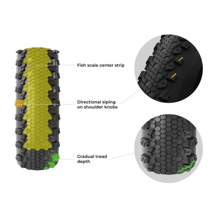 VITTORIA TERRENO T30 FINE LOOSE Gravel Endurance 700x40c Tubeless Ready Soft Brown pneumatika