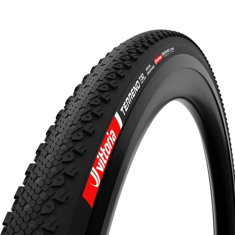 VITTORIA TERRENO T30 FINE LOOSE Gravel Endurance 700x45c Tubeless Ready Soft Black pneumatika