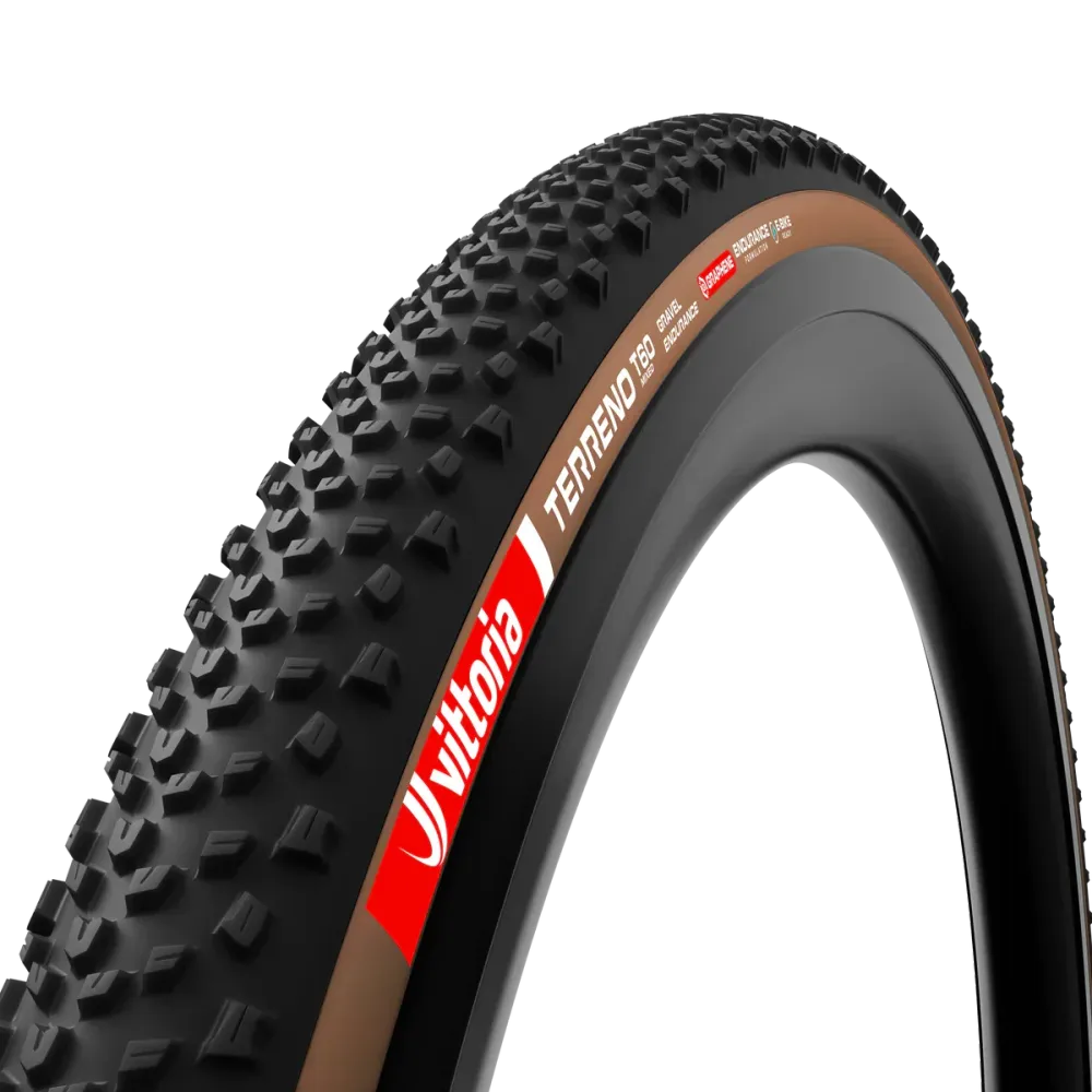 VITTORIA TERRENO T60 MIXED Gravel Endurance 700x45c Tubeless Ready Soft Brown pneumatika