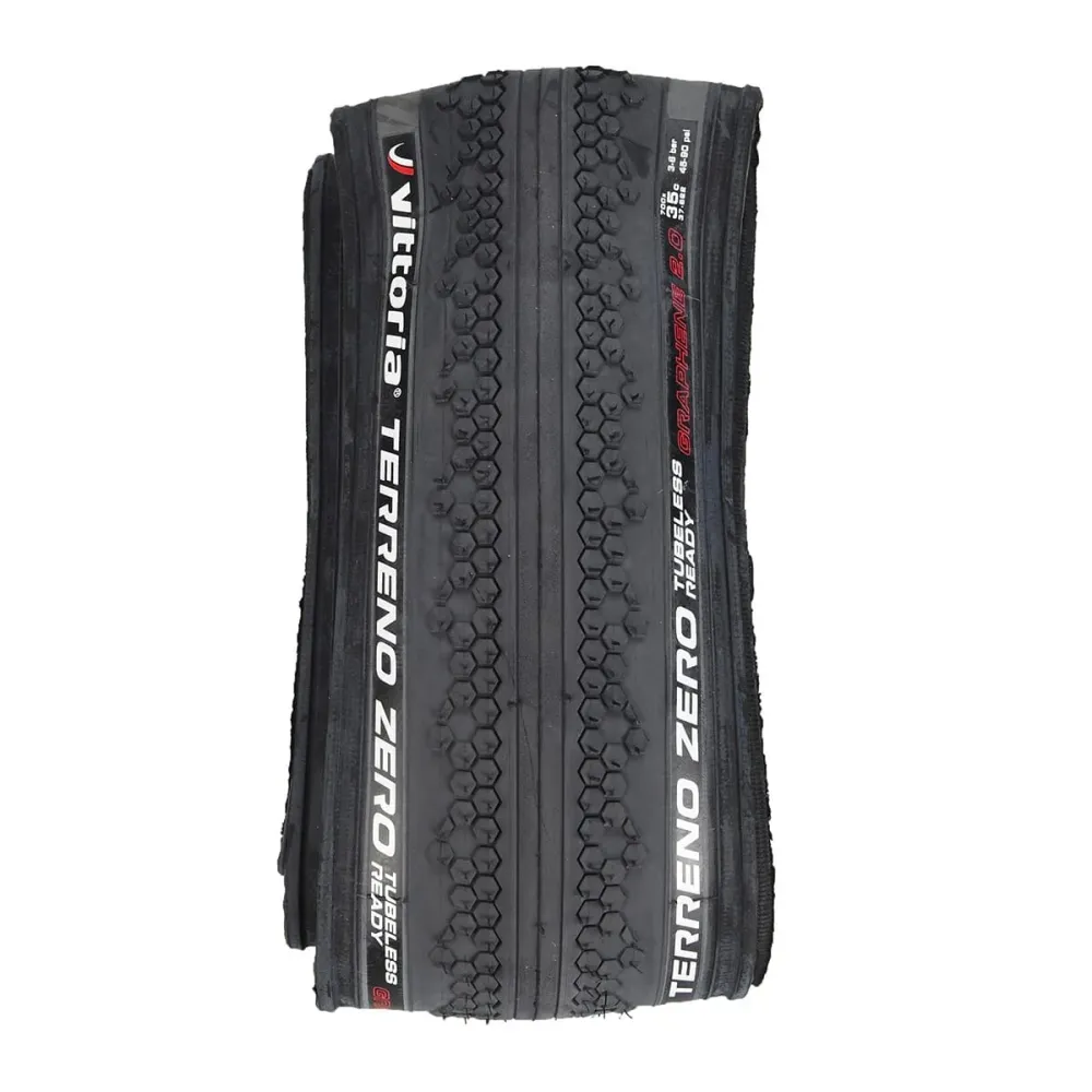 VITTORIA TERRENO ZERO GRAVEL ENDURANCE Graphene G2.0 700x37c Tubeless Ready Grey pneumatika