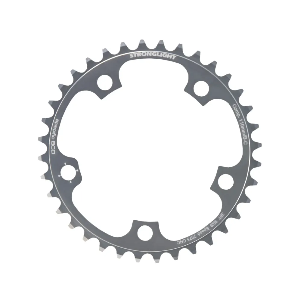 Vnitřní řetězový kroužek 9/10V STRONGLIGHT ALU 7075 Campagnolo typ B 110mm