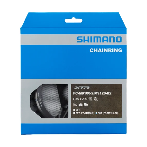 Vnější řetězový kroužek SHIMANO XTR pro FC-M9120-B2 (28-38 zubů) 12V