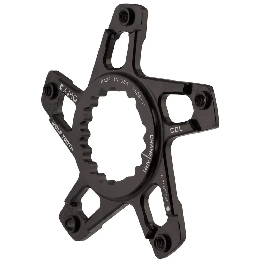 WOLF TOOTH CAMO M4 Cannondale Direct Mount Offset kliková sada hvězda -4mm černá
