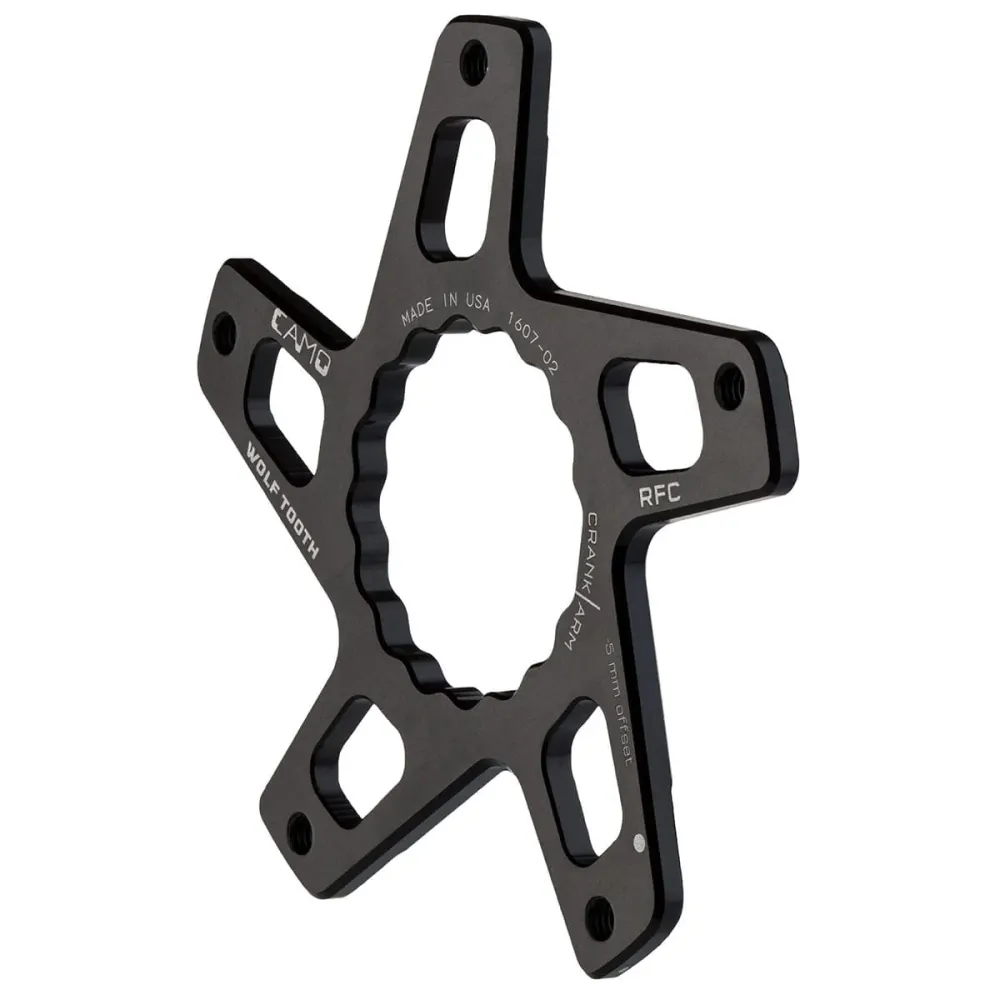 WOLF TOOTH CAMO M5 Raceface Cinch Direct Mount Boost Offset kliková sada hvězda -5mm černá