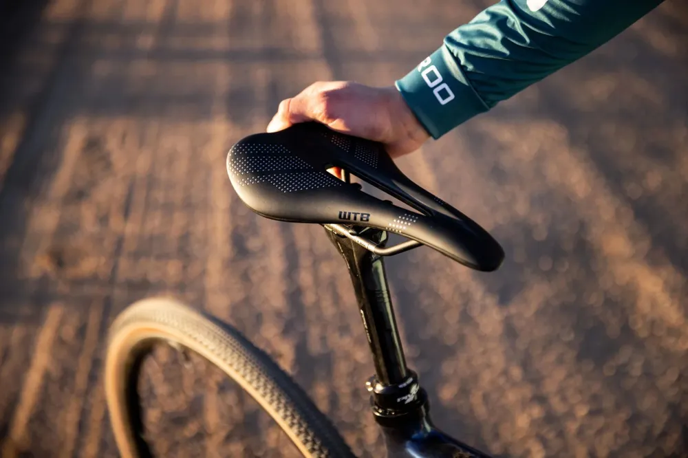 WTB GRAVELIER Medium 140mm Carbon Saddle Rails Black