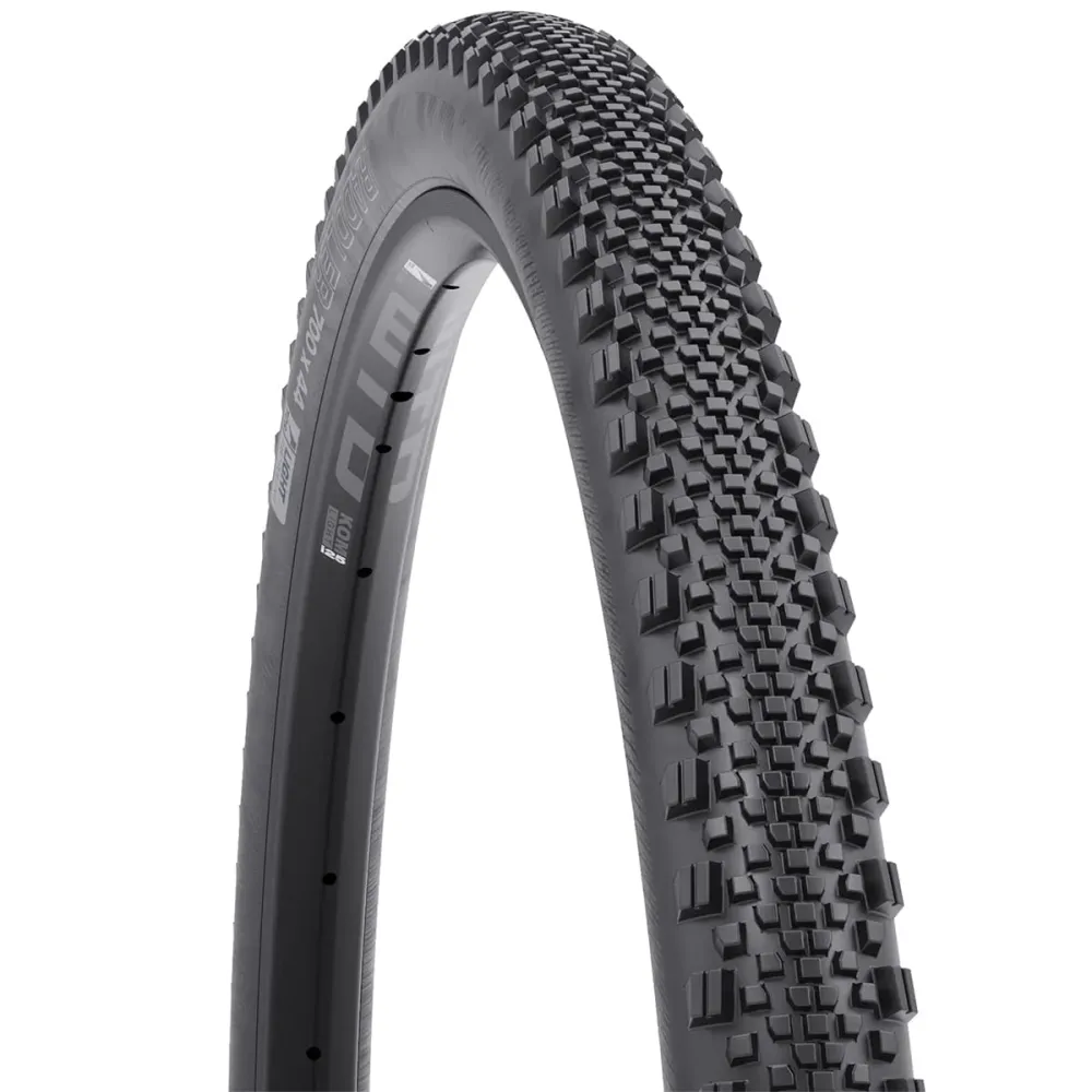 WTB RADDLER TCS LIGHT FAST ROLLING DUAL DNA SG2 700x44c Bezdušová pneumatika připravená na použití se zesílenou černou barvou
