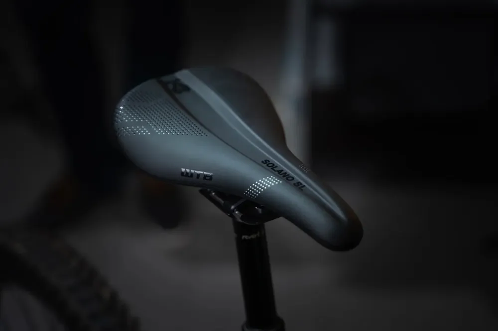 WTB SOLANO SL FUSION Medium 142mm Carbon Seat Rails Black