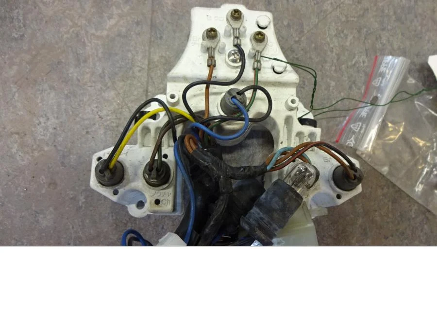 Přístrojový panel Yamaha