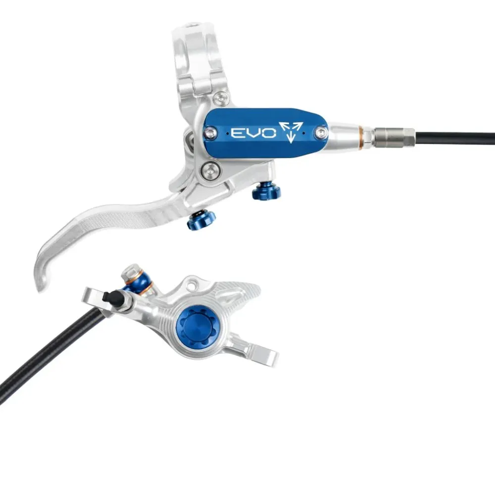 Zadní brzda HOPE TECH 4 EVO X2 PM Silver/Blue